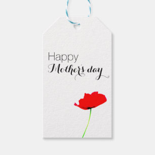 POPPY Collection Mutter-Tag-Geschenk-Tag Geschenkanhänger