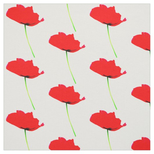 POPPY Collection Square Trinkgeld Stoff (Muster)