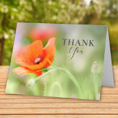 Poppy Dankeskarte
