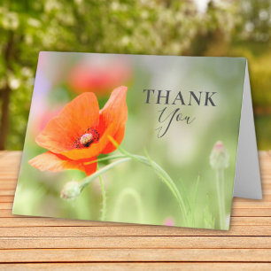 Poppy Dankeskarte