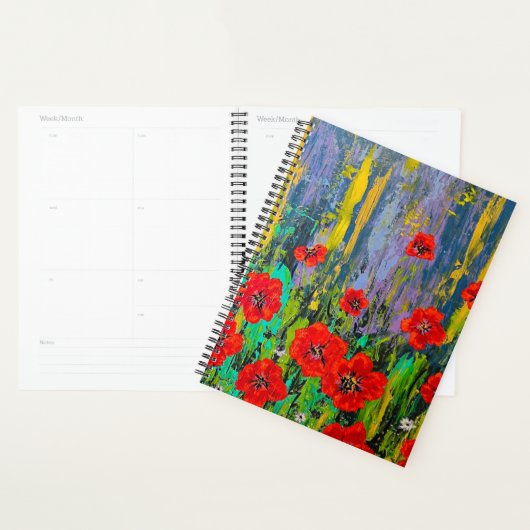 Poppy Day Planner Kalender Planer (Anzeige)