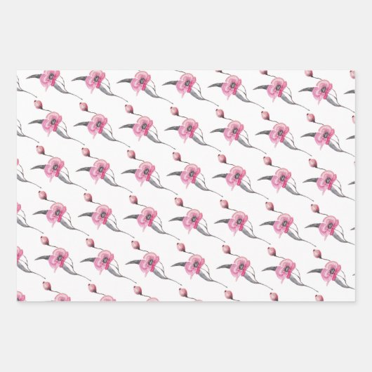 Poppy Dream Geschenkpapier Set (Vorderseite 2)