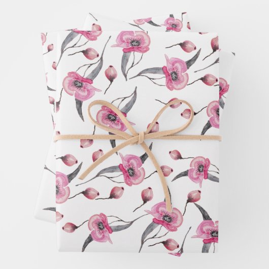 Poppy Dream Geschenkpapier Set (Beispiel)