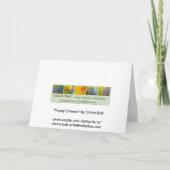 Poppy Dreams Art Card Karte (Rückseite)