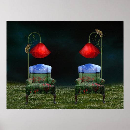 Poppy Dreams & Chameleon Schemes Poster (Vorne)