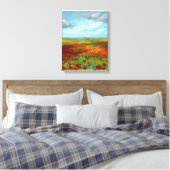 Poppy Dreams Giclee Leinwanddruck (Insitu (Schlafzimmer))