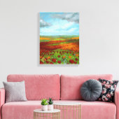 Poppy Dreams Giclee Leinwanddruck (Insitu (Wohnzimmer))