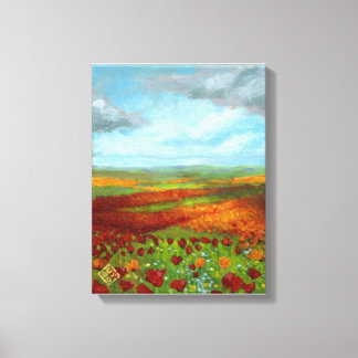 Poppy Dreams Giclee Leinwanddruck