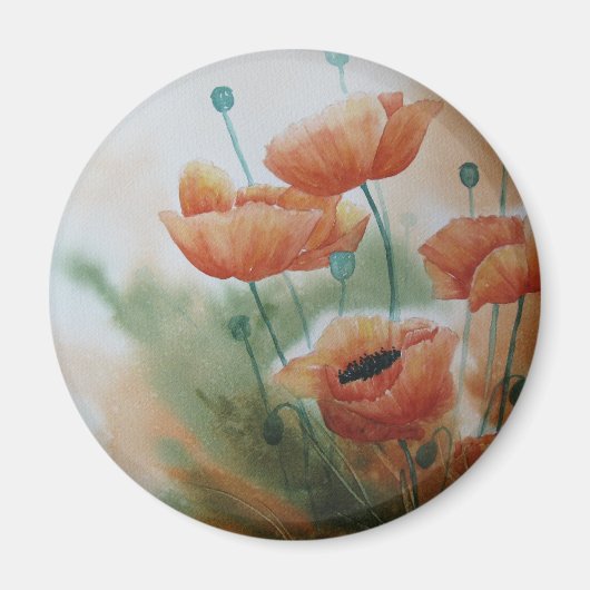 Poppy Dreams Magnet (Vorne)