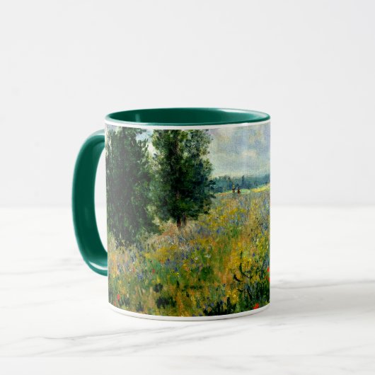 Poppy Field, Argenteuil - Fine art by Claude Monet Tasse (Vorderseite Links)