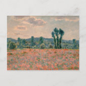 Poppy Field - Claude Monet Postkarte (Vorderseite)