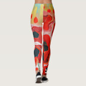 Poppy Field Collection Leggings (Rückseite)