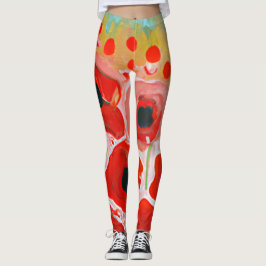 Poppy Field Collection Leggings