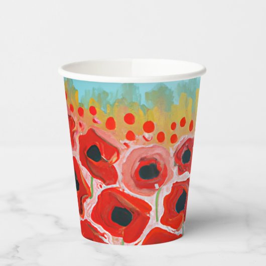 Poppy Field Collection Pappbecher (Links)