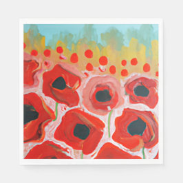 Poppy Field Collection Serviette