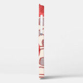 Poppy Field Dance: Nahtlose, florale Rhapsodie Case-Mate iPhone Hülle (Rückseite / Links)