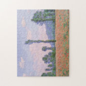 Poppy Field Giverny Monet Puzzle (Vertikal)