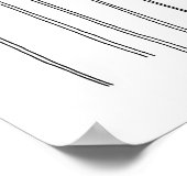 Poppy Field Poster (Ecke)