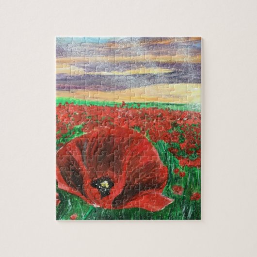 Poppy Field SF Puzzles (Vertikal)