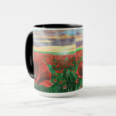 Poppy Field SF Tasse (Vorderseite Links)