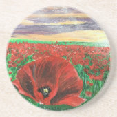Poppy Field Untersetzer SF (Vorne)