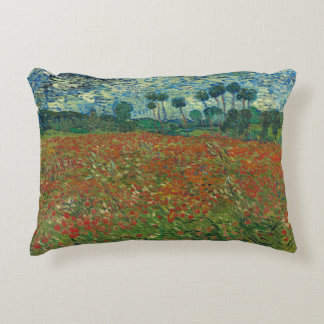 Poppy Field - Vincent van Gogh Dekokissen