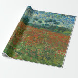 Poppy Field - Vincent van Gogh Geschenkpapier<br><div class="desc">Poppy Field - Vincent van Gogh</div>