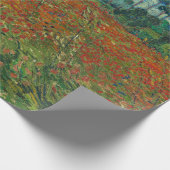 Poppy Field - Vincent van Gogh Geschenkpapier (Ecke)