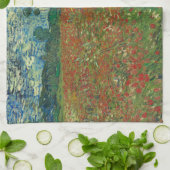 Poppy Field - Vincent van Gogh Geschirrtuch (Gefaltet)