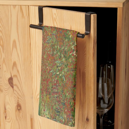 Poppy Field - Vincent van Gogh Geschirrtuch (Drittel gefaltet)