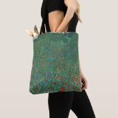 Poppy Field von Gustav Klimt, Vintager Jugendstil Tasche (Von Nahem)