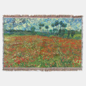 Poppy Field von Vincent Van Gogh Decke (Vorderseite)