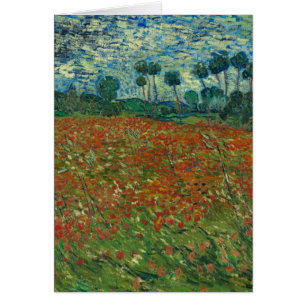 Poppy field von Vincent van Gogh Fine Art