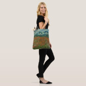 Poppy field von Vincent van Gogh Fine Art Tasche (Am Model)