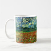 Poppy Field von Vincent Van Gogh Kaffeetasse (Links)