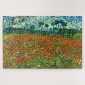 Poppy Field von Vincent Van Gogh Puzzle (Horizontal)