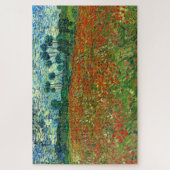 Poppy Field von Vincent Van Gogh Puzzle (Vertikal)