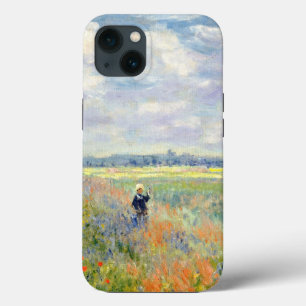 Poppy Fields bei Argenteuil von Claude Monet iPhone 13 Hülle