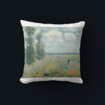 Poppy Fields bei Argenteuil von Claude Monet Kissen<br><div class="desc">Oscar-Claude Monet (UK: /ˈmmɒ neɪ/, US: /momomoˈneɪ, mjaˈ-/, French mwer: [klod mnovember 1840 nsor]; 14 November 5 December 1926) was a French painter and founder of beeinonist painseen as precurursor m, especially in his attempts to paint nature as perceived it.[1] During his long career, he was the most bestehen aus...</div>