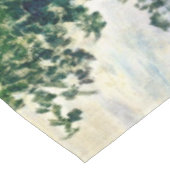 Poppy Fields bei Argenteuil von Claude Monet Tischdecke (Schrägansicht)