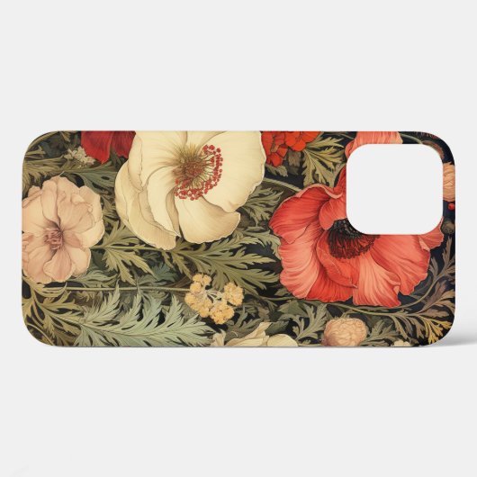 Poppy Fields: Eine Blumensinfonie Case-Mate iPhone Hülle (Rückseite (Horizontal))