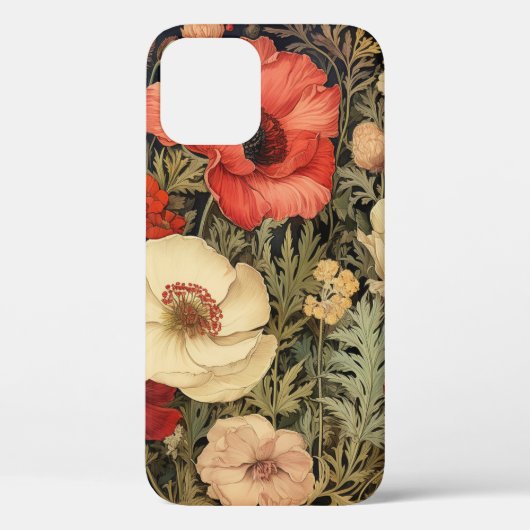 Poppy Fields: Eine Blumensinfonie Case-Mate iPhone Hülle (Rückseite)