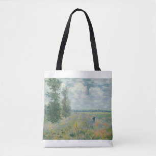 Poppy Fields near Argenteuil by Claude Monet Tasche