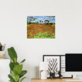 Poppy Fields von Vincent van Gogh Poster (Heimbüro)