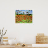 Poppy Fields von Vincent van Gogh Poster (Küche)