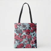Poppy Floral Pattern Tasche (Vorderseite)