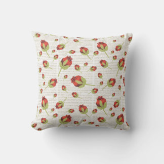 Poppy Floral Printkissen Kissen Für Draußen