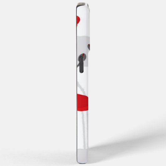 Poppy flower gift botanical pretty monogram Case-Mate iPhone hülle (Rückseite / Rechts)