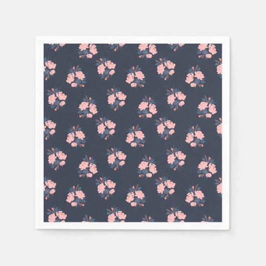 Poppy Flower Serviette (Vorderseite)