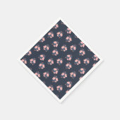 Poppy Flower Serviette (Ecke)